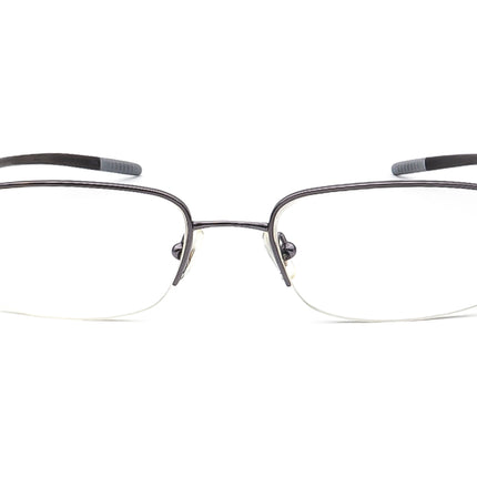 Nike Women's Eyeglasses with Flexon 4084 013 Gunmetal Half Rim Frame 53[]19 145