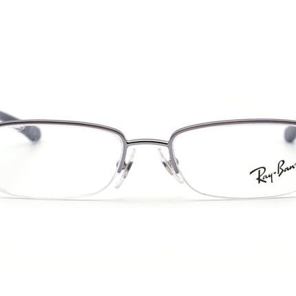 Ray-Ban Kids' Eyeglasses RB 1031 4008 Silver Gray Red Half Rim Frame 45[]15 125