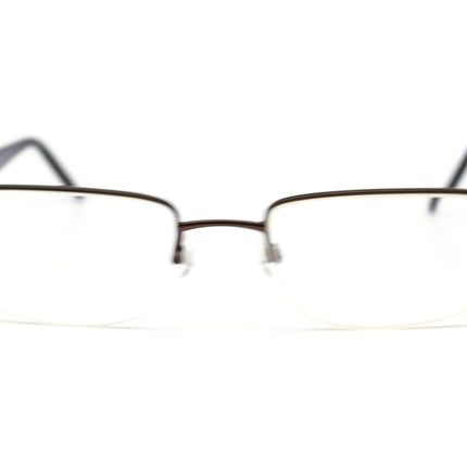 Daniel Swarovski Eyeglasses S162 40 6052 Brown/Black Half Rim Frame Austria 51[]21 135