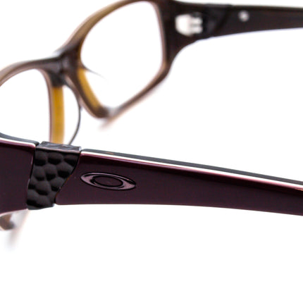 Oakley Women's Eyeglasses OX1037-0351 Hearsay Merlot (Dark Burgundy) Rectangular Frame 51[]15 131