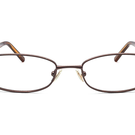 Coach Women's Eyeglasses Harmony 1025 Brown Oval Frame 49[]17 130