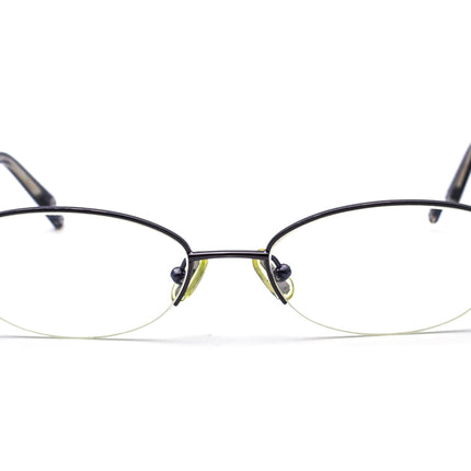 Coach Women's Eyeglasses Lorena 1007 Dark Gunmetal Half Rim Frame 50[]17 130