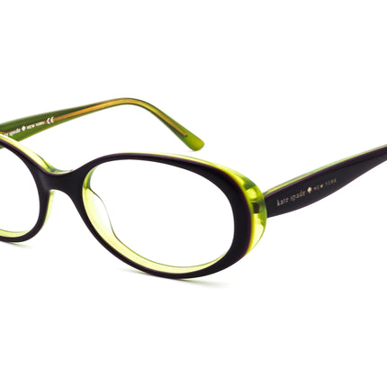 Kate Spade Women's Eyeglasses Jannie 0X15 Dark purple Oval Frame 51[]17 135