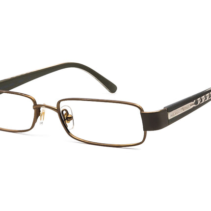 Michael Kors Women's Eyeglasses MK420 319 Brown Rectangular Frame 50[]16 135