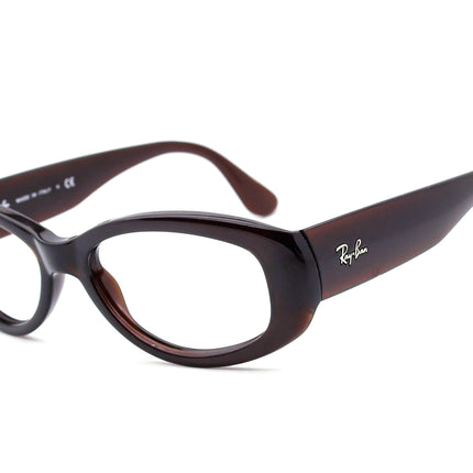 Ray-Ban Women's Sunglasses RB 4135 714/13 Brown Oval Italy 51 mm