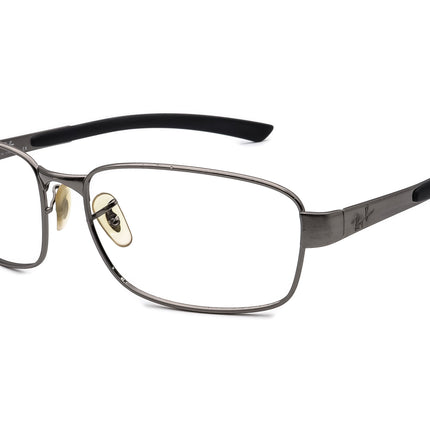 Ray-Ban Men's Sunglasses RB 3413 004 Gunmetal Rectangular Italy 59 mm