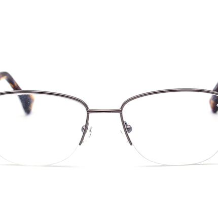 Michael Kors Women's Eyeglasses MK364 210 Blue Brown Tortoise/Brown Half Rim Frame 53[]17 135