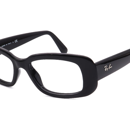 Ray-Ban Women's Sunglasses RB 4122 601 Black Rectangular Italy 50 mm