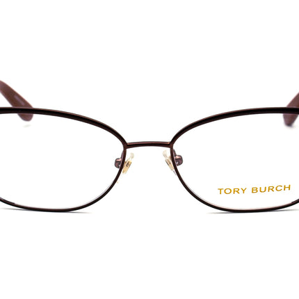 Tory Burch Women's Eyeglasses TY 1046 3141 Satin Bronze B-Shape Frame 52[]16 135