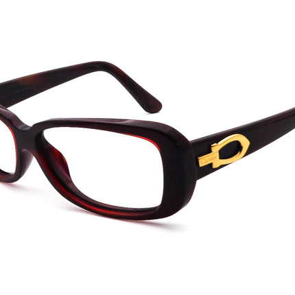 Cartier Women's Sunglasses 3658387 Burgundy Rectangular France 58 mm