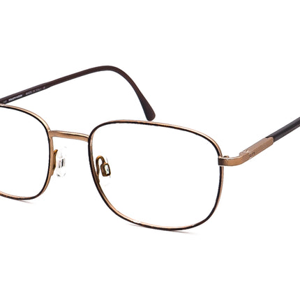 Marcolin Men's Eyeglasses MOD. 6465 COL. 947 Tortoise/Gold/Brown Square Frame Italy 53[]20 145