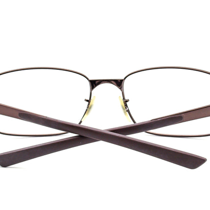 Ray-Ban Sunglasses RB 3413 014/51 Brown Rectangular Metal Italy 59 mm