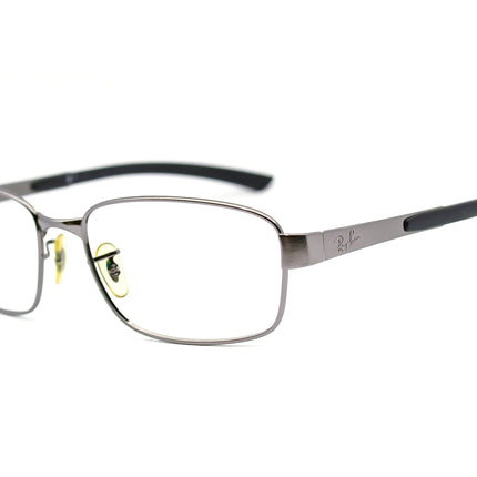 Ray-Ban Sunglasses RB 3413 004 Gunmetal & Black Rectangular 59 mm