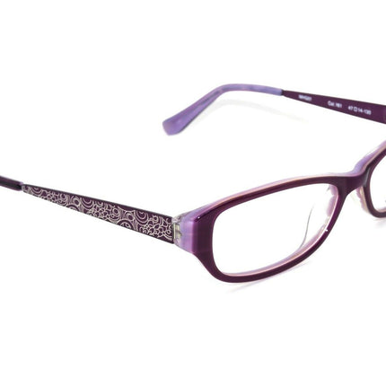 Mayhem Small Eyeglasses MHG01 Col.161 Purple Rectangular Frame null 47[]14 130