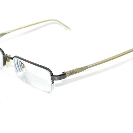 Vogue Women's Eyeglasses VO 3468 548 Silver/Clear Half Rim Frame Italy 51[]19 140