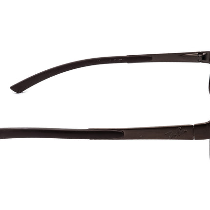 Ray-Ban Men's Sunglasses RB 3413 014 Brown Rectangular Metal 59 mm