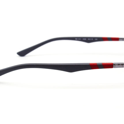 Ray-Ban Kids' Eyeglasses RB 1031 4008 Silver Gray Red Half Rim Frame 45[]15 125