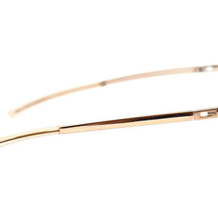 Gucci Women's Sunglasses GG 2704/S MB9 Transparent Brown & Gold Oval Italy 52 mm
