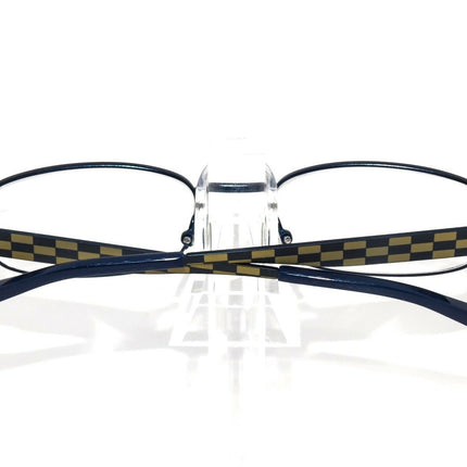 Converse Eyeglasses K005 Navy Blue Rectangular Metal Frame 49[]17 135