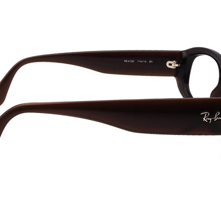 Ray-Ban Women's Sunglasses RB 4135 714/13 Brown Oval Italy 50 mm