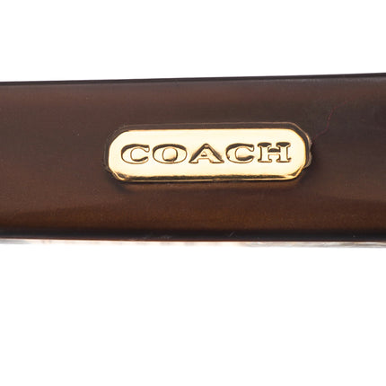 Coach Women's Eyeglasses Harmony 1025 Brown Oval Frame 49[]17 130