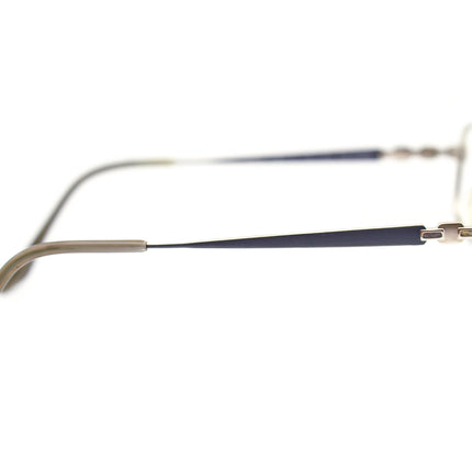 Charmant Women's Eyeglasses CH10845 GR Pure Titanium Silver/Purple Rectangular Frame 53[]17 140
