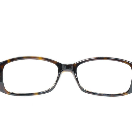 Saks Fifth Avenue Women's Sunglasses S5A 53/S Tortoise Frame with Copper Brown arms and Rhinestones Rectangular 54 mm