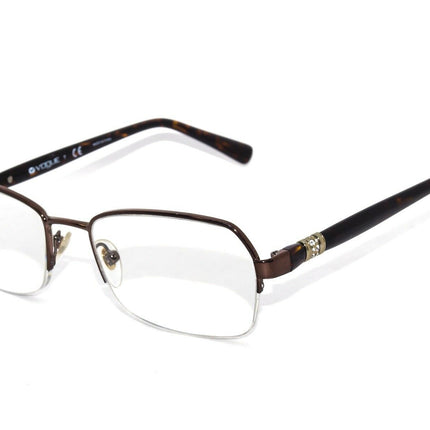 Vogue Women's Eyeglasses VO 3971-B 934 Brown Half Rim Frame 51[]16 135