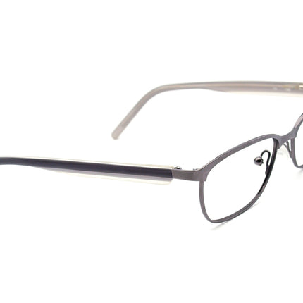 Lacoste Women's Eyeglasses L2145 033 Gunmetal/Black/Clear B-Shape Frame 52[]15 135