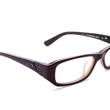 Oakley Women's Eyeglasses OX1037-0351 Hearsay Merlot (Dark Burgundy) Rectangular Frame 51[]15 131