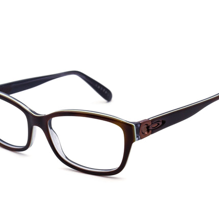 Oakley Women's Eyeglasses Junket OX1087-0252 Tortoise Sky Rectangular Frame 52[]17 138
