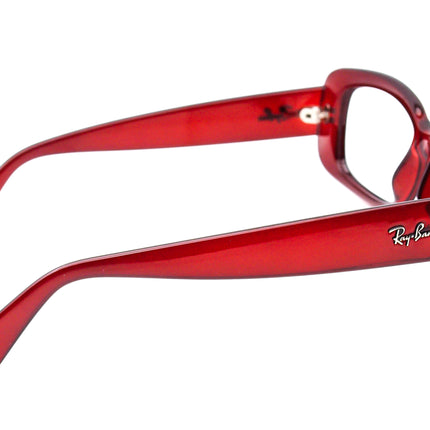 Ray-Ban Women's Sunglasses RB 4122 735/8G Red Rectangular 50 mm