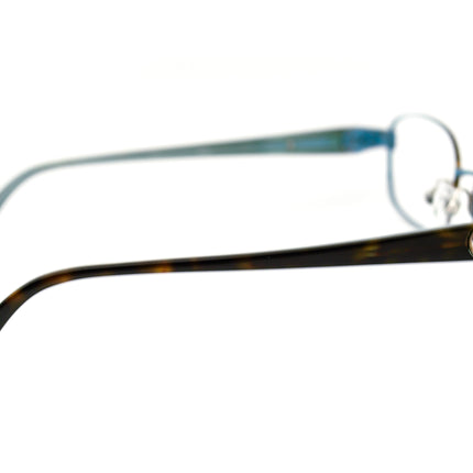 Kate Spade Women's Eyeglasses Delilah 0P40 Gold/Brown/Aqua Oval Frame Italy 52[]17 130