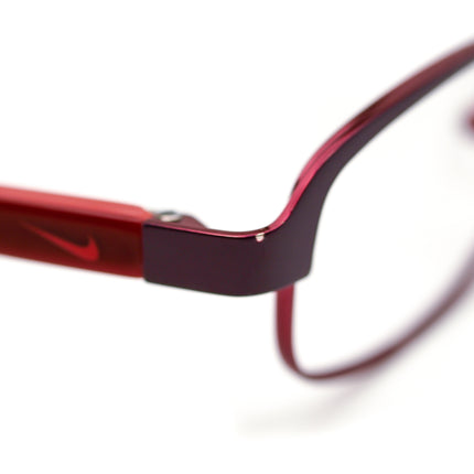 Nike Women's Eyeglasses 5554 515 Purple/Burgundy Oval Frame 49[]17 135