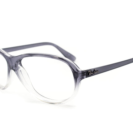 Ray-Ban Women's Sunglasses RB 4153 818 Gray Clear Fade Oval Italy 62 mm