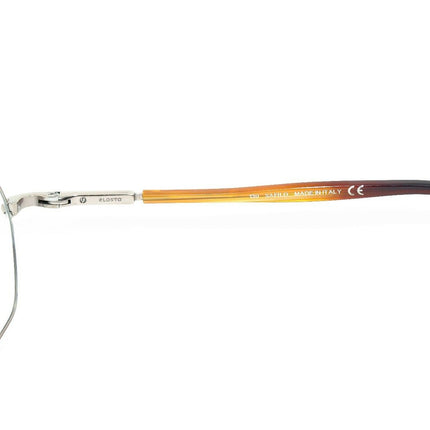 Safilo Women's Eyeglasses Elasta 4781 ZL6 Multi-Color - Gold Metal Frame has a Tortoise pattern on the front of the frame. Oval Frame Italy 54[]16 130