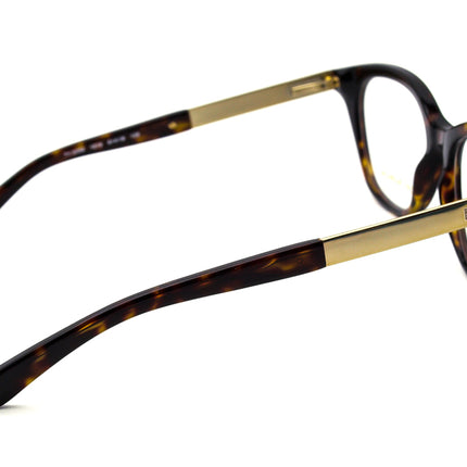 Tory Burch Women's Eyeglasses TY 2059 1519 Tortoise & Gold Cat Eye Frame 51[]18 135
