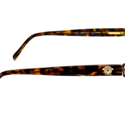 Versace Women's Eyeglasses 3207 5116 Glitter Glitter Tortoise Rectangular Frame Italy 52[]16 140