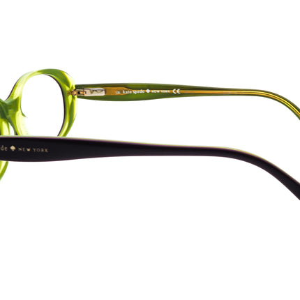 Kate Spade Women's Eyeglasses Jannie 0X15 Dark purple Oval Frame 51[]17 135