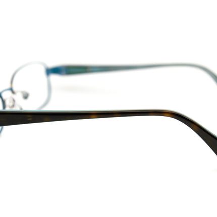 Kate Spade Women's Eyeglasses Delilah 0P40 Gold/Brown/Aqua Oval Frame Italy 52[]17 130