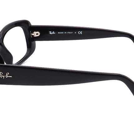 Ray-Ban Women's Sunglasses RB 4122 601 Black Rectangular Italy 50 mm