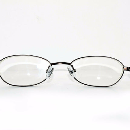 M+ Eyeglasses Mod1082 Coppery Brown Oval Metal Frame 49[]17 135