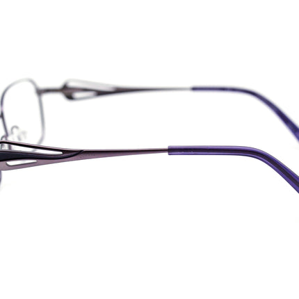 Charmant Women's Eyeglasses CH2078 PU Pure Titanium Purple Rectangular Frame 52[]16 135