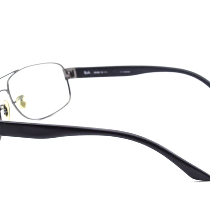 Ray-Ban Sunglasses 004/58 Gunmetal/Black Pilot Italy 57 mm