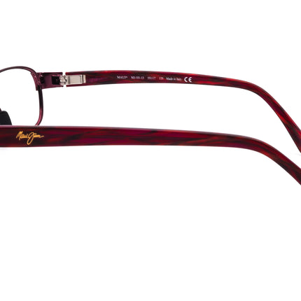 Maui Jim Sunglasses MJ 101 13 Burgundy Oval Italy 55 mm