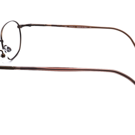 Safilo Men's Eyeglasses Team 3994 K8G Brown Oval Frame Italy 52[]19 140