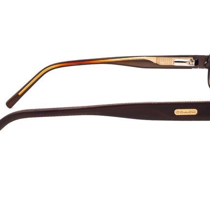 Coach Women's Eyeglasses Harmony 1025 Brown Oval Frame 49[]17 130