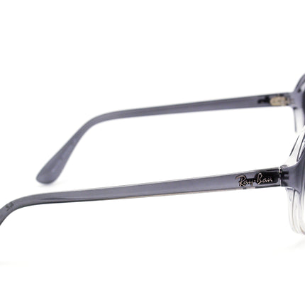 Ray-Ban Women's Sunglasses RB 4153 818 Gray Clear Fade Oval Italy 62 mm