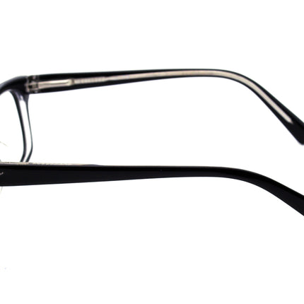 Nike Eyeglasses 5516 001 Black on Clear Rectangular Frame 46[]15 130