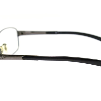 Ray-Ban Sunglasses RB 3413 004 Gunmetal & Black Rectangular 59 mm
